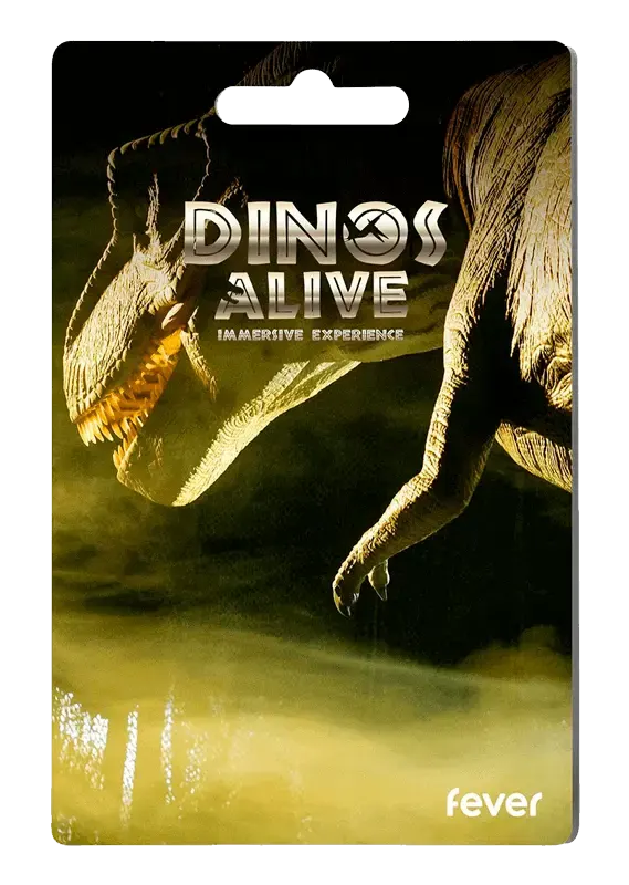 Gift Card - Dinos Alive Exhibit Washington DC - Immersive Experience